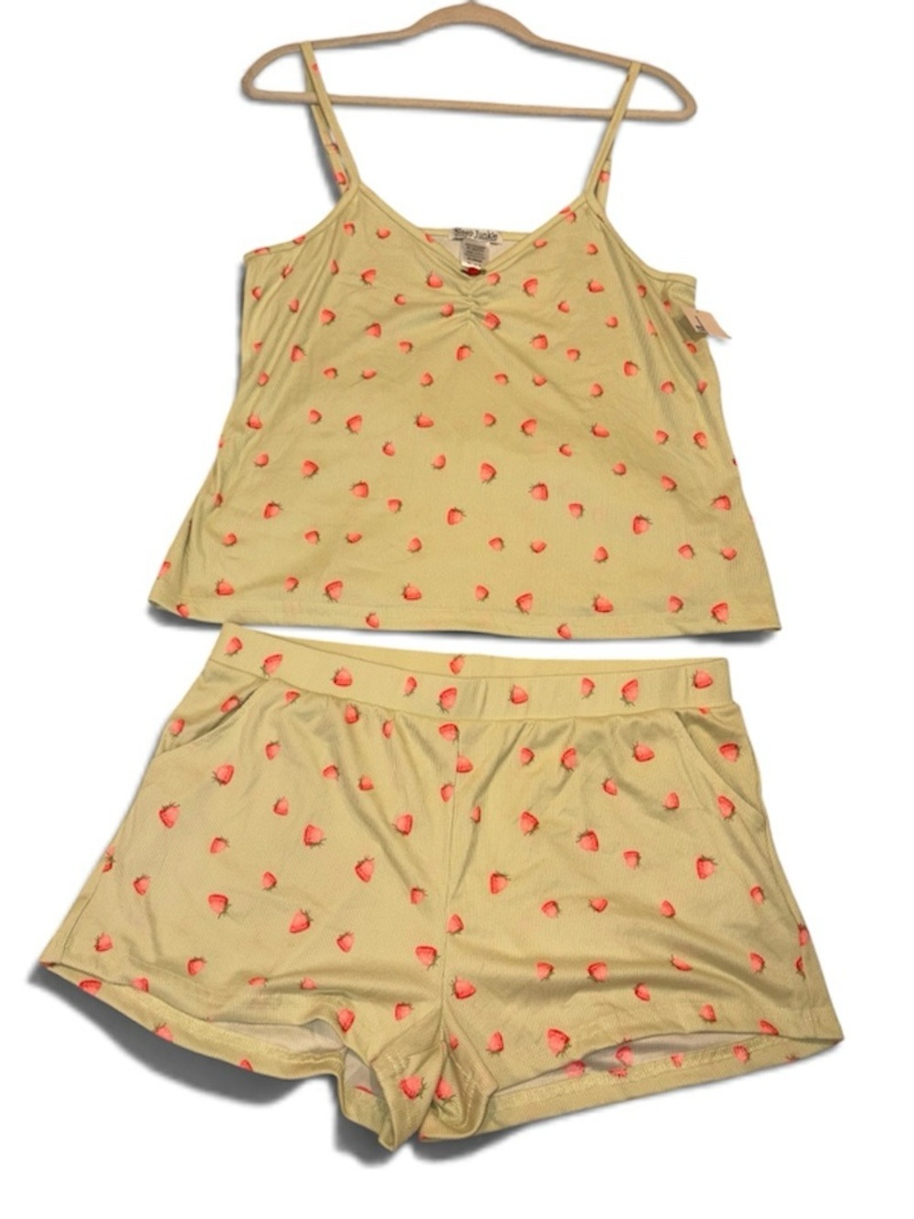 Sleep Junkie Ribbed PJ Short Set Size XL - Picture 5 of 8
